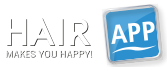 Hairapp Purmerend, het oude logo